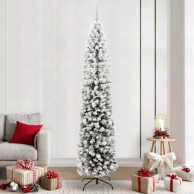 Árbol de Navidad artificial Verde 240 cm PVC, Acero y Plástico