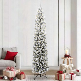Árbol de Navidad artificial Verde 240 cm PVC, Acero y Plástico