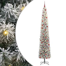 Árbol de Navidad artificial Verde 270 cm PVC, Acero y Plástico