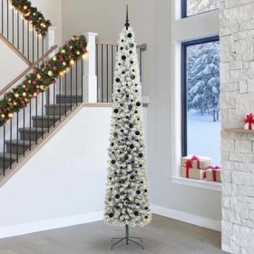 Árbol de Navidad artificial Verde 300 cm PVC, Acero y Plástico