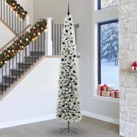 Árbol de Navidad artificial Verde 300 cm PVC, Acero y Plástico