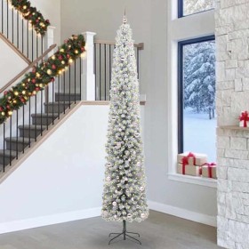 Árbol de Navidad artificial Verde 300 cm PVC, Acero y Plástico
