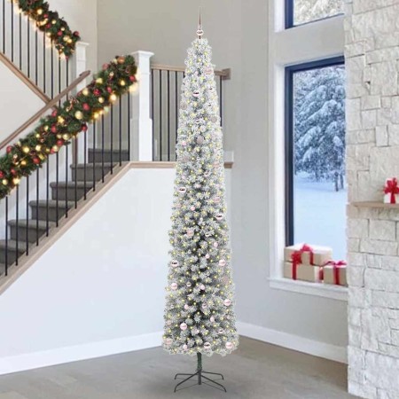 Árbol de Navidad artificial Verde 300 cm PVC, Acero y Plástico