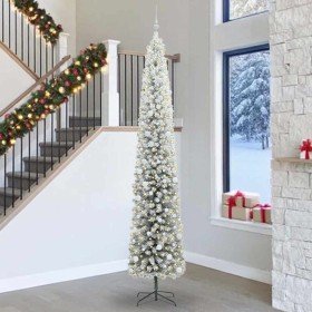 Árbol de Navidad artificial Verde 300 cm PVC, Acero y Plástico