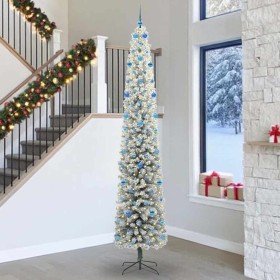 Árbol de Navidad artificial Verde 300 cm PVC, Acero y Plástico