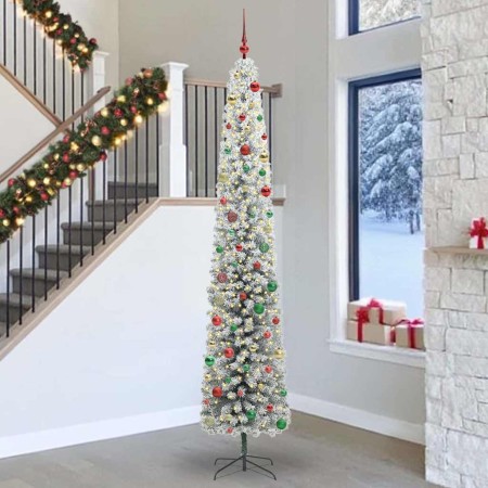 Árbol de Navidad artificial Verde 300 cm PVC, Acero y Plástico