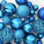 Árbol de Navidad artificial con ramas plegables y conos 240 cm