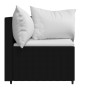 Garten-Ecksofas mit Kissen, 2 Stück, schwarzes synthetisches Rattan von vidaXL, Outdoor-Sofas - Ref: Foro24-319742, Preis: 15...