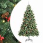 Árbol de Navidad artificial Verde 240 cm PVC y Metal
