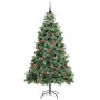 Árbol de Navidad artificial Verde 240 cm PVC y Metal