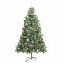 Árbol de Navidad artificial Verde 240 cm PVC y Metal
