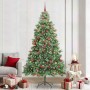 Árbol de Navidad artificial Verde 240 cm PVC y Metal