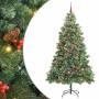 Árbol de Navidad artificial Verde 240 cm PVC y Metal