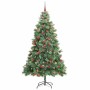Árbol de Navidad artificial Verde 240 cm PVC y Metal