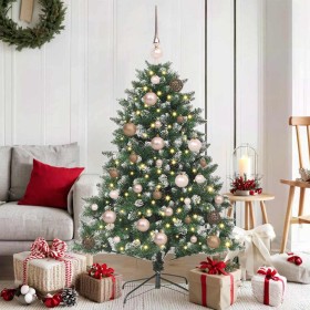 Árbol de Navidad artificial con 150 LED Verde 85 x 85 x 120 cm