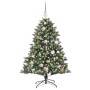 Árbol de Navidad artificial con 150 LED Verde 85 x 85 x 120 cm