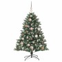 Árbol de Navidad artificial con 150 LED Verde 85 x 85 x 120 cm