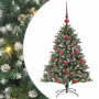 Árbol de Navidad artificial con 150 LED Verde 85 x 85 x 120 cm