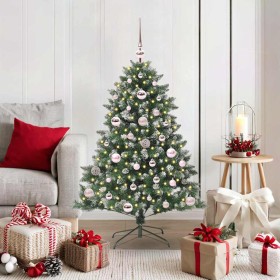Árbol de Navidad artificial con 150 LED Verde 85 x 85 x 120 cm