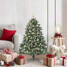 Árbol de Navidad artificial con 150 LED Verde 85 x 85 x 120 cm