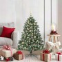 Árbol de Navidad artificial con 150 LED Verde 85 x 85 x 120 cm