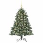Árbol de Navidad artificial con 150 LED Verde 85 x 85 x 120 cm