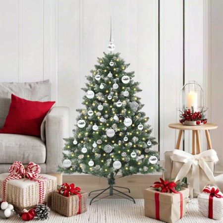 Árbol de Navidad artificial con 150 LED Verde 85 x 85 x 120 cm