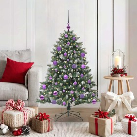 Árbol de Navidad artificial con 150 LED Verde 85 x 85 x 120 cm