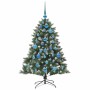 Árbol de Navidad artificial con 150 LED Verde 85 x 85 x 120 cm