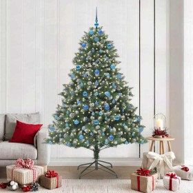 Árbol de Navidad artificial Verde 140 x 140 x 210 cm