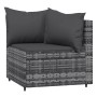 Corner garden sofas with 2 synthetic rattan gray cushions by vidaXL, Outdoor sofas - Ref: Foro24-319774, Price: 159,91 €, Dis...