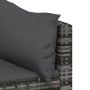 Corner garden sofas with 2 synthetic rattan gray cushions by vidaXL, Outdoor sofas - Ref: Foro24-319774, Price: 159,91 €, Dis...