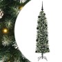 Árbol Navideño Artificial Delgado con 150 LED verde y 150 cm
