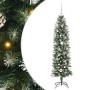 Árbol Navideño Artificial Delgado con 150 LED verde y 150 cm