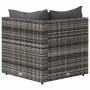 Corner garden sofas with 2 synthetic rattan gray cushions by vidaXL, Outdoor sofas - Ref: Foro24-319762, Price: 142,26 €, Dis...