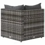Corner garden sofas with 2 synthetic rattan gray cushions by vidaXL, Outdoor sofas - Ref: Foro24-319762, Price: 140,59 €, Dis...