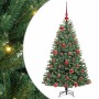 Árbol de Navidad artificial con ramas articuladas Verde 120 cm