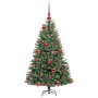 Árbol de Navidad artificial con ramas articuladas Verde 120 cm