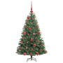 Árbol de Navidad artificial con ramas articuladas Verde 120 cm