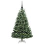 Árbol de Navidad artificial con ramas articuladas Verde 120 cm
