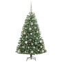Árbol de Navidad artificial con ramas articuladas Verde 120 cm