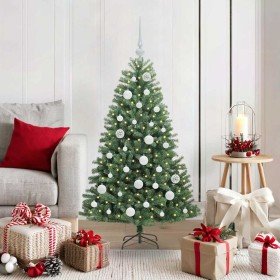 Árbol de Navidad artificial con ramas articuladas Verde 120 cm