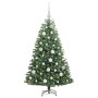 Árbol de Navidad artificial con ramas articuladas Verde 120 cm