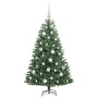 Árbol de Navidad artificial con ramas articuladas Verde 120 cm