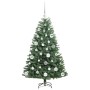 Árbol de Navidad artificial con ramas articuladas Verde 120 cm