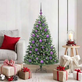 Árbol de Navidad artificial con ramas articuladas Verde 120 cm