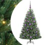 Árbol de Navidad artificial con ramas articuladas Verde 120 cm