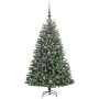 Árbol de Navidad artificial con ramas articuladas Verde 120 cm