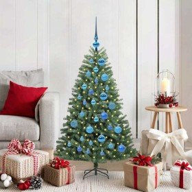 Árbol de Navidad artificial con ramas articuladas Verde 120 cm