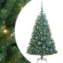 Árbol de Navidad artificial con ramas articuladas Verde 120 cm